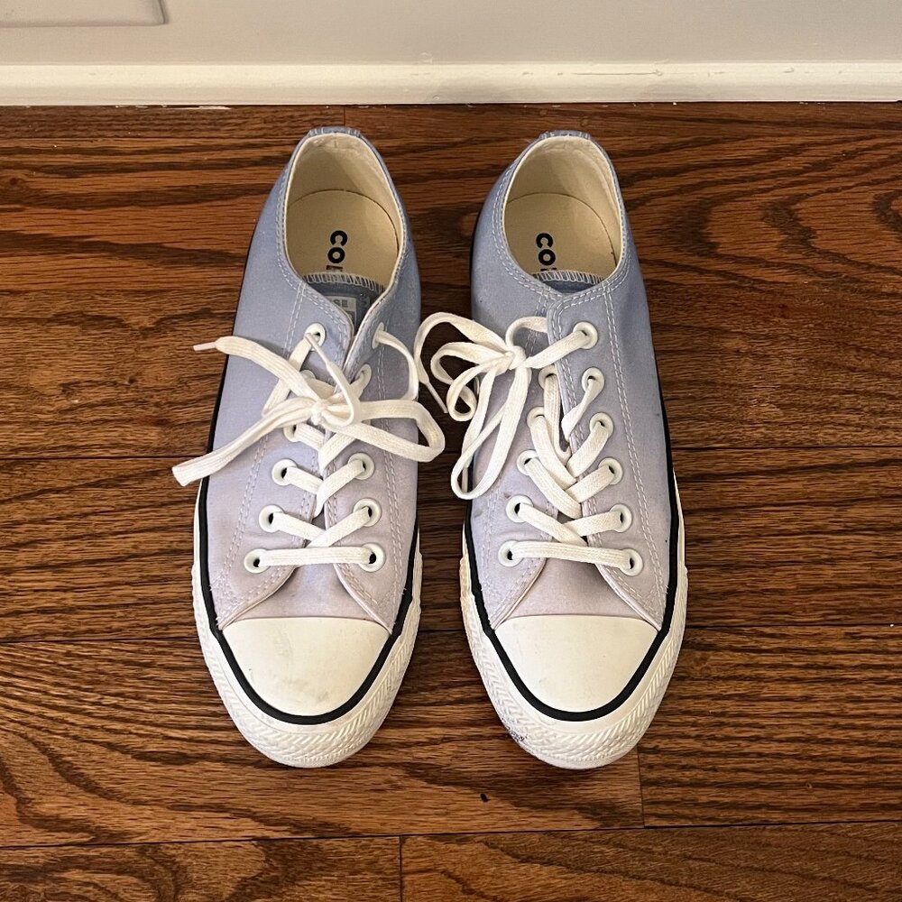 Converse Chuck Taylor All Star Low Cut Ombre Women's Shoe Blue - Picture 2 of 3